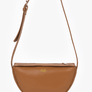 Asali Arc Crossbody in Deep Tan